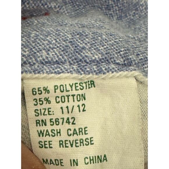 VTG Camptown Club Striped Lace Ruffle Hot Pants Shorts Size 11/12 Y2K 70s Retro - Picture 5 of 7